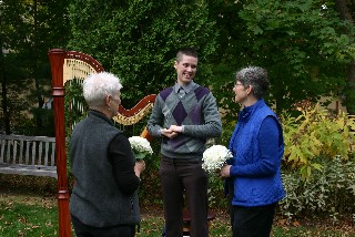 Maine wedding harpist Molly Nichols
